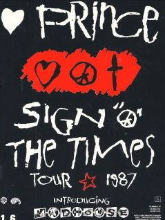 Prince - SIGN O THE TIMES tour 1987